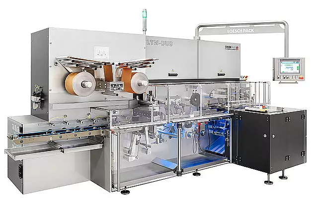 General view of the LTM-DUO packaging line