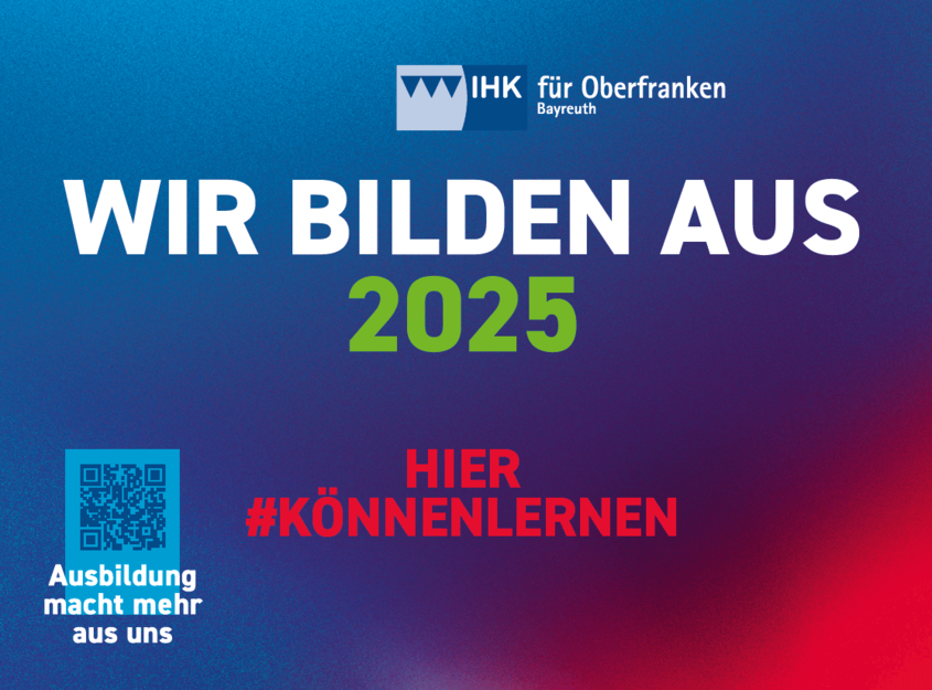 IHK Banner - Wir bilden aus 2025