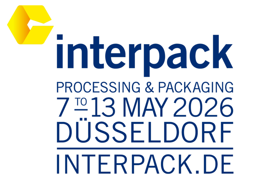 Interpack Logo mit Untertitel 7.-13.5.2026 Düsseldorf – interpack.de
